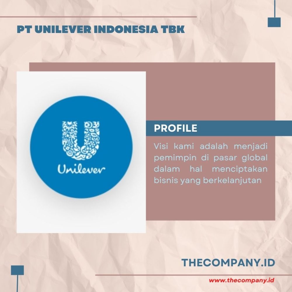 Lowongan Kerja PT Unilever Indonesia Banten 2023 - The Company