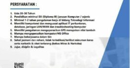 Lowongan kerja di PT Lambang Azas Mulia Terbaru 2025.