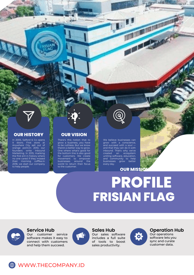 PROFILE & PRODUK FRISIAN FLAG INDONESIA The Company