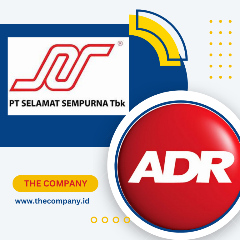 The Company PT. Selamat Sempurna Tbk | Tentang ADR Group - The Company